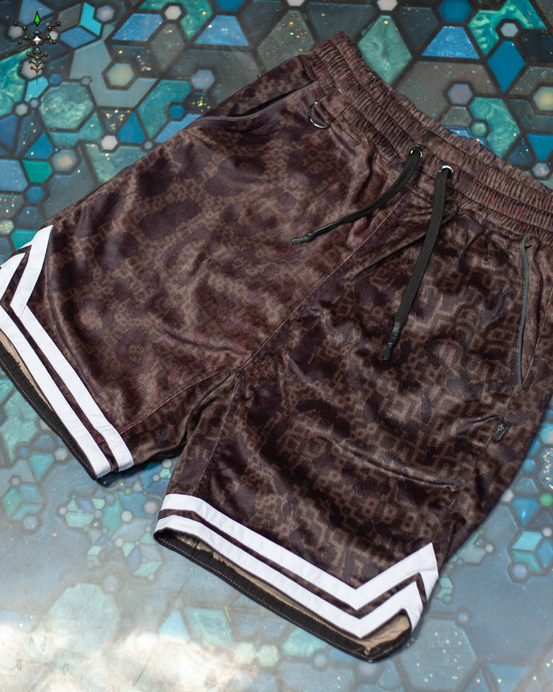 Boxing Short White Mountains Men / Velvet Fawn - LEOPARDUS LAGARTIKA